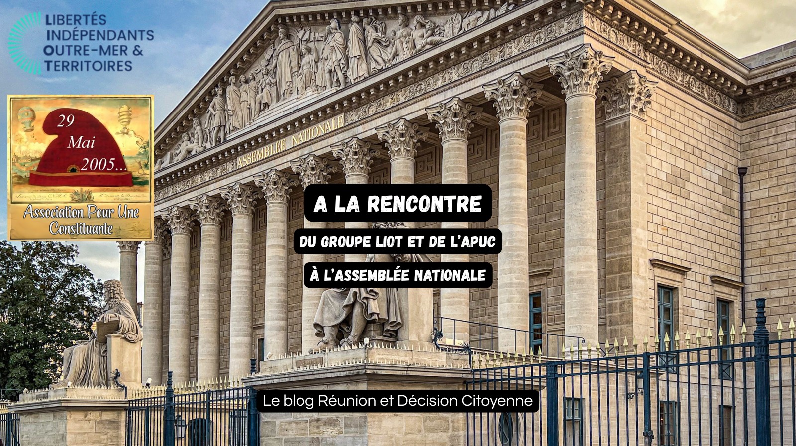 A la rencontre du groupe LIOT et APUC à l'Assemblée Nationale