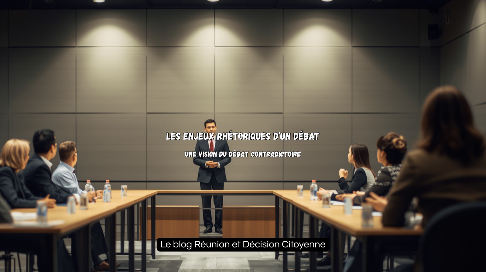Les enjeux rhétoriques d'un débat