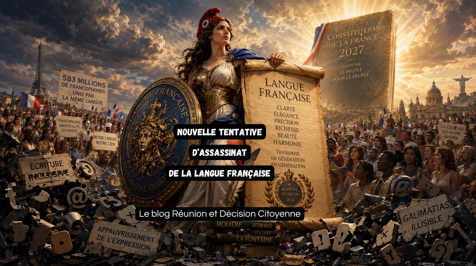 Nouvelle tentative d&rsquo;assassinat de la langue française