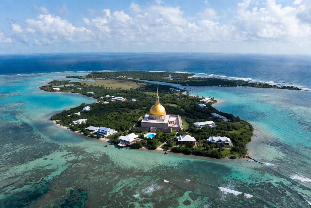 Île Little Saint James, propriété de Jeffrey Epstein dans les Îles Vierges américaines