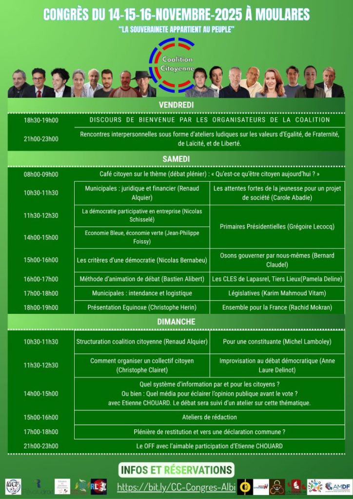 Programme coalition citoyenne 2025 à Moularès