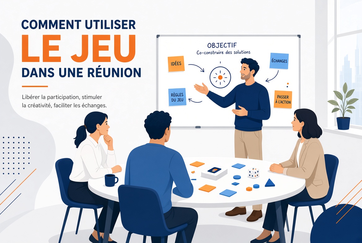 Comment utiliser le jeu dans une réunion ?